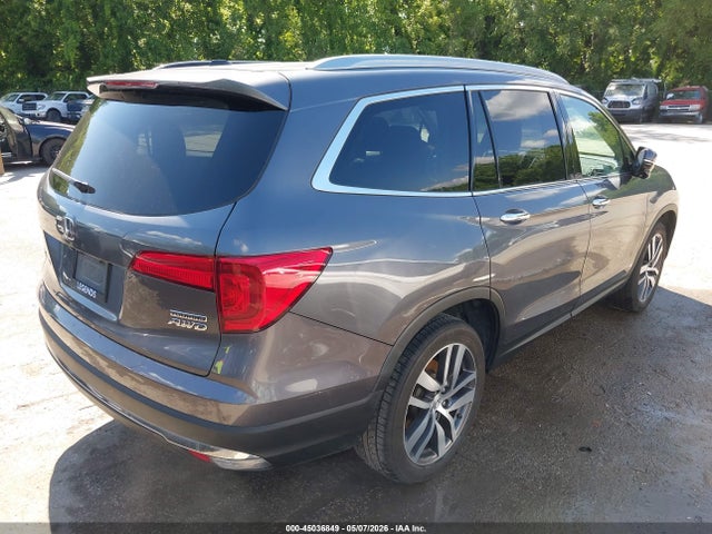 2016 Honda Pilot Touring მანქანა იყიდება აუქციონზე, vin: 5FNYF6H94GB052217, აუქციონის ნომერი: 45036849