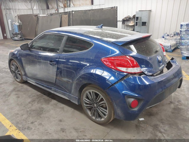 2016 Hyundai Veloster Turbo მანქანა იყიდება აუქციონზე, vin: KMHTC6AE7GU301168, აუქციონის ნომერი: 45036863