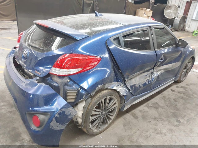 2016 Hyundai Veloster Turbo მანქანა იყიდება აუქციონზე, vin: KMHTC6AE7GU301168, აუქციონის ნომერი: 45036863