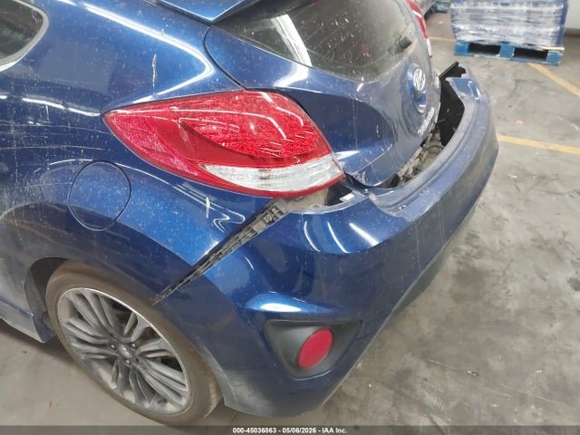 2016 Hyundai Veloster Turbo მანქანა იყიდება აუქციონზე, vin: KMHTC6AE7GU301168, აუქციონის ნომერი: 45036863