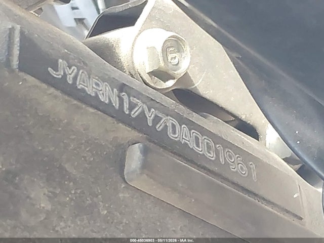 45036903 :رقم المزاد ، JYARN17Y7DA001961 vin ، 2013 Yamaha Fz1 Sc مزاد بيع