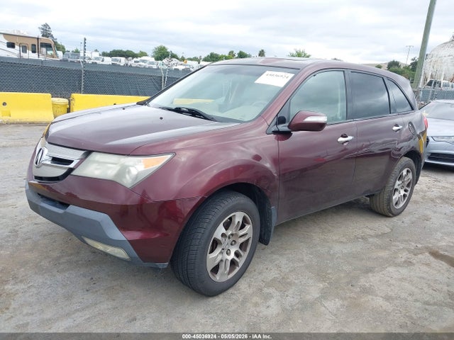45036924 :رقم المزاد ، 2HNYD28449H516858 vin ، 2009 Acura Mdx Technology Package مزاد بيع