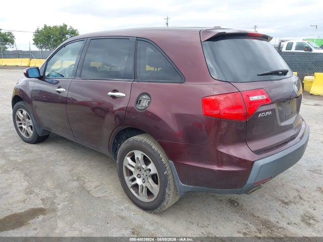 45036924 :رقم المزاد ، 2HNYD28449H516858 vin ، 2009 Acura Mdx Technology Package مزاد بيع