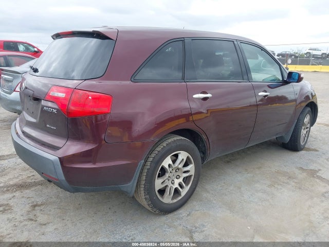 45036924 :رقم المزاد ، 2HNYD28449H516858 vin ، 2009 Acura Mdx Technology Package مزاد بيع