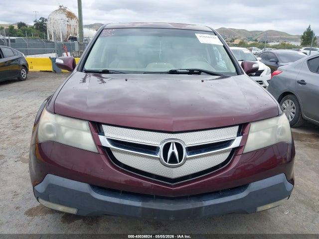 45036924 :رقم المزاد ، 2HNYD28449H516858 vin ، 2009 Acura Mdx Technology Package مزاد بيع