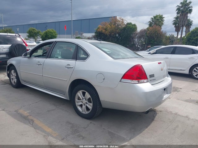Продаж на аукціоні авто 2014 Chevrolet Impala Limited Ls, vin: 2G1WA5E31E1165342, номер лоту: 45036994