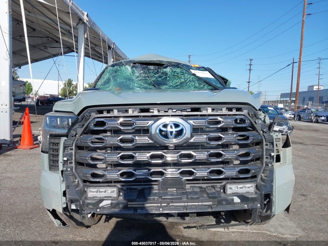 Продаж на аукціоні авто 2024 Toyota Tundra Hybrid Platinum 4wd, vin: 5TFNC5DB5RX075027, номер лоту: 45037017