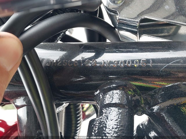 2018 Honda Vt1300 Cx მანქანა იყიდება აუქციონზე, vin: JH2SC6123JK300051, აუქციონის ნომერი: 45037020