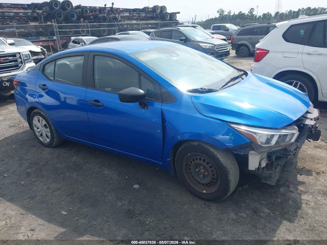 45037038 :رقم المزاد ، 3N1CN8DVXLL802438 vin ، 2020 Nissan Versa S Xtronic Cvt مزاد بيع