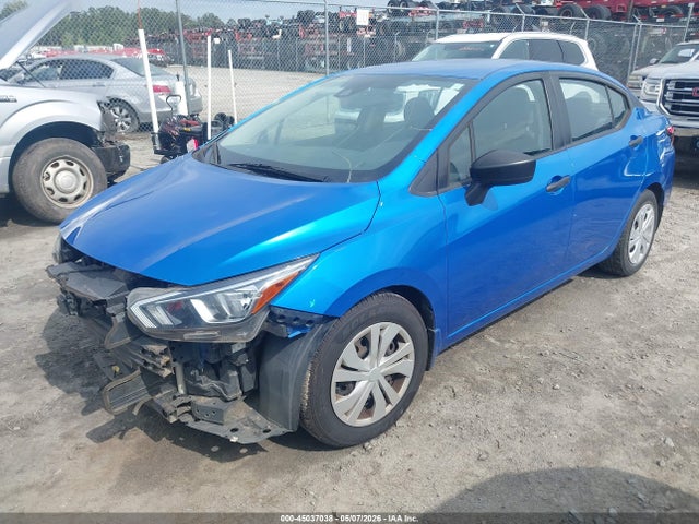 45037038 :رقم المزاد ، 3N1CN8DVXLL802438 vin ، 2020 Nissan Versa S Xtronic Cvt مزاد بيع