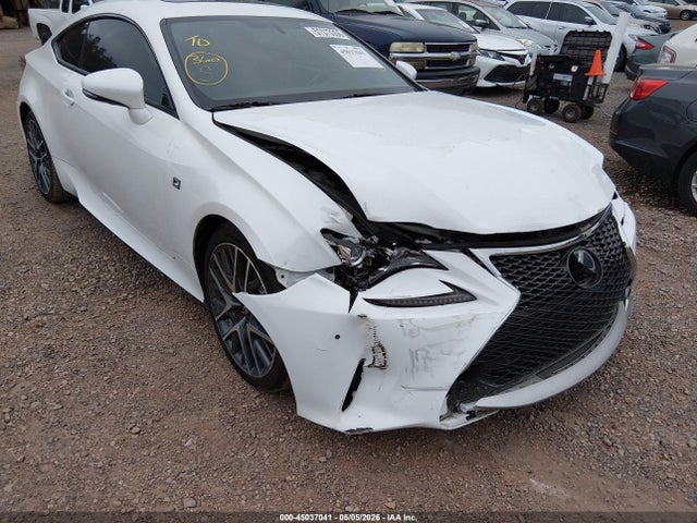 45037041 :رقم المزاد ، JTHHA5BC6H5004877 vin ، 2017 Lexus Rc 200t مزاد بيع