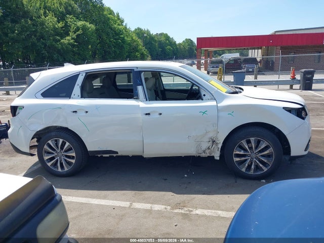Aukcja sprzedaży 2016 Acura Mdx Technology   Acurawatch Plus Packages/technology Package, vin: 5FRYD4H44GB034636, numer aukcji: 45037053