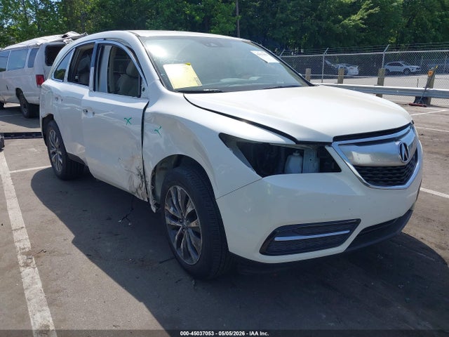 Aukcja sprzedaży 2016 Acura Mdx Technology   Acurawatch Plus Packages/technology Package, vin: 5FRYD4H44GB034636, numer aukcji: 45037053