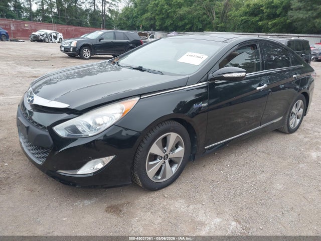 2012 Hyundai Sonata Hybrid მანქანა იყიდება აუქციონზე, vin: KMHEC4A48CA023297, აუქციონის ნომერი: 45037061