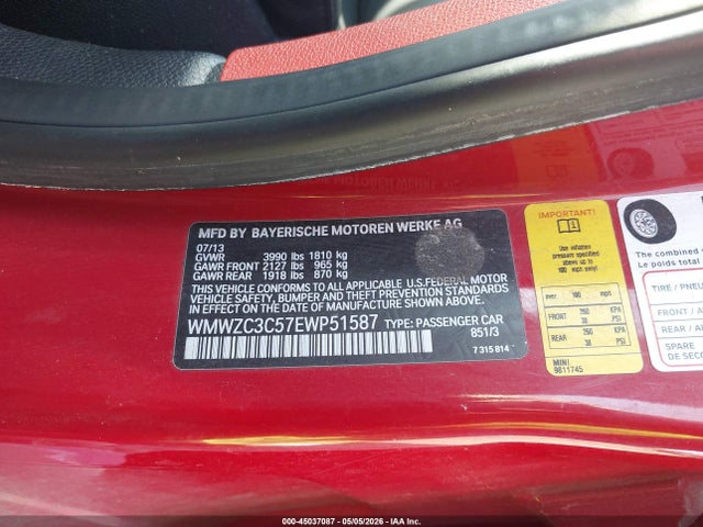 WMWZC3C57EWP51587 Mini Countryman Cooper S