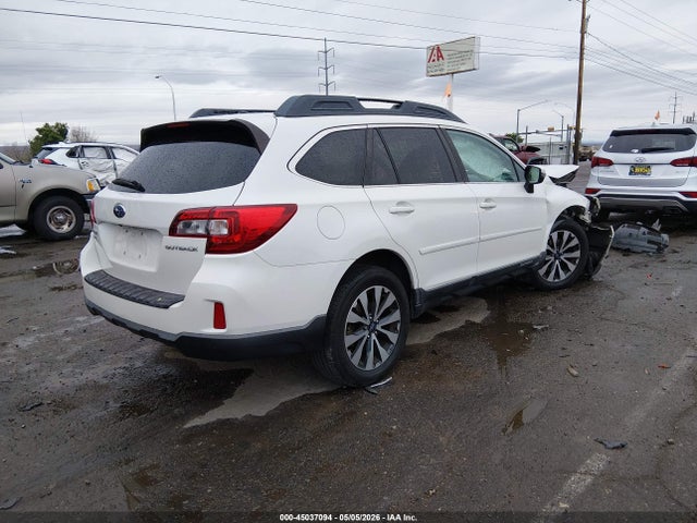 2015 Subaru Outback 2.5i Limited მანქანა იყიდება აუქციონზე, vin: 4S4BSBNC5F3281944, აუქციონის ნომერი: 45037094