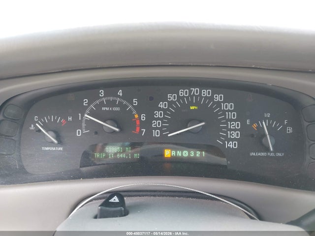 Aukcja sprzedaży 2003 Buick Park Avenue, vin: 1G4CW54K934120019, numer aukcji: 45037117