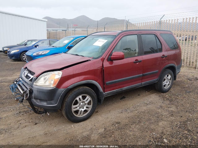 2004 Honda Cr-v Ex მანქანა იყიდება აუქციონზე, vin: JHLRD78804C046143, აუქციონის ნომერი: 45037126