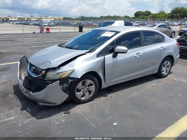 Aukcja sprzedaży 2014 Honda Civic Lx, vin: 19XFB2F50EE081986, numer aukcji: 45037130