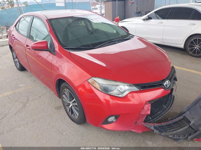 Aukcja sprzedaży 2016 Toyota Corolla Le Plus, vin: 5YFBURHE4GP524186, numer aukcji: 45037176
