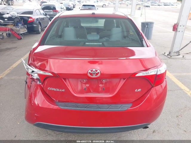 Продажа на аукционе авто 2016 Toyota Corolla Le Plus, vin: 5YFBURHE4GP524186, номер лота: 45037176