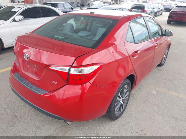 Продажа на аукционе авто 2016 Toyota Corolla Le Plus, vin: 5YFBURHE4GP524186, номер лота: 45037176