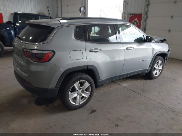 2022 Jeep Compass Latitude 4x4 მანქანა იყიდება აუქციონზე, vin: 3C4NJDBB5NT216848, აუქციონის ნომერი: 45037201