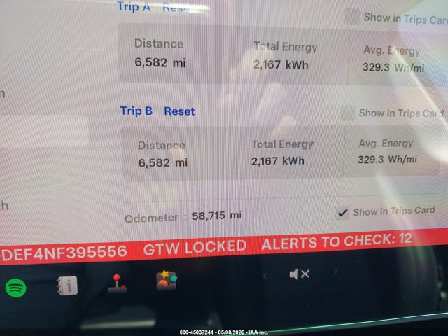 Продаж на аукціоні авто 2022 Tesla Model Y Performance Dual Motor All-wheel Drive, vin: 7SAYGDEF4NF395556, номер лоту: 45037244