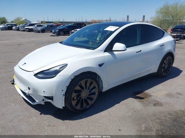 Продаж на аукціоні авто 2022 Tesla Model Y Performance Dual Motor All-wheel Drive, vin: 7SAYGDEF4NF395556, номер лоту: 45037244
