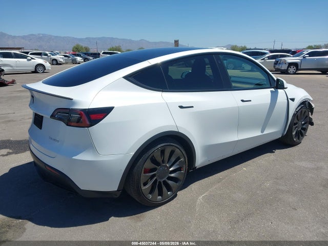 Продаж на аукціоні авто 2022 Tesla Model Y Performance Dual Motor All-wheel Drive, vin: 7SAYGDEF4NF395556, номер лоту: 45037244
