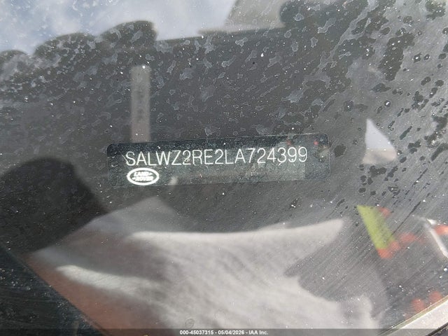 SALWZ2RE2LA724399 Land Rover Range Rover Sport Svr