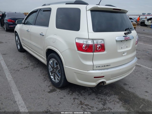 Aukcja sprzedaży 2011 Gmc Acadia Denali, vin: 1GKKRTED2BJ383985, numer aukcji: 45037323