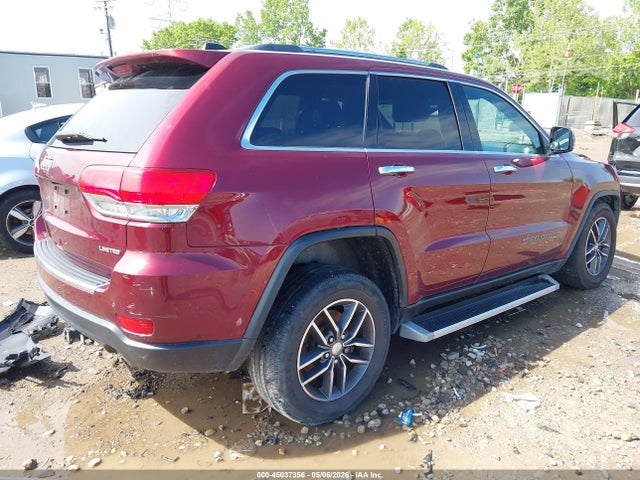 Aukcja sprzedaży 2018 Jeep Grand Cherokee Limited 4x4, vin: 1C4RJFBG3JC207368, numer aukcji: 45037356