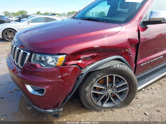 Aukcja sprzedaży 2018 Jeep Grand Cherokee Limited 4x4, vin: 1C4RJFBG3JC207368, numer aukcji: 45037356
