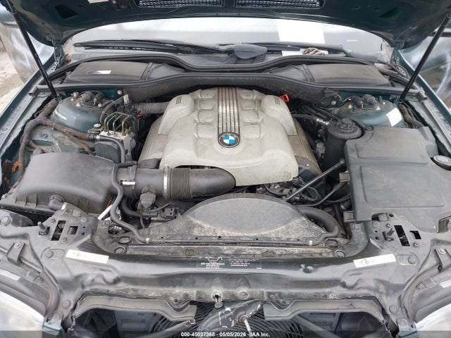 Продаж на аукціоні авто 2002 Bmw 745i, vin: WBAGL63412DP58865, номер лоту: 45037368