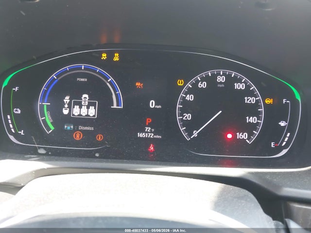 1HGCV3F53MA007674 Honda Accord Hybrid Ex-l