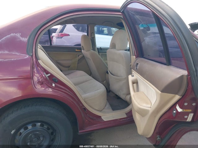 45037451 :رقم المزاد ، 2HGES16563H579781 vin ، 2003 Honda Civic Lx مزاد بيع