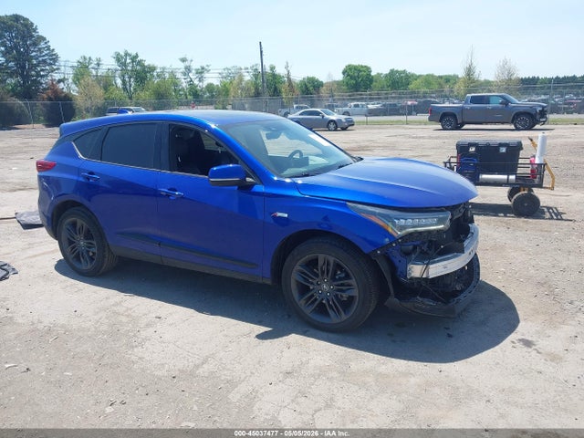 2022 Acura Rdx A-spec Package მანქანა იყიდება აუქციონზე, vin: 5J8TC1H68NL007224, აუქციონის ნომერი: 45037477