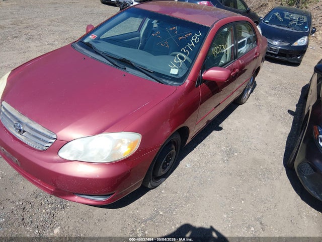 2004 Toyota Corolla Le მანქანა იყიდება აუქციონზე, vin: 2T1BR32E44C295866, აუქციონის ნომერი: 45037484