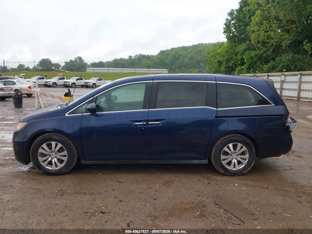 2014 Honda Odyssey Ex-l მანქანა იყიდება აუქციონზე, vin: 5FNRL5H64EB130392, აუქციონის ნომერი: 45037527