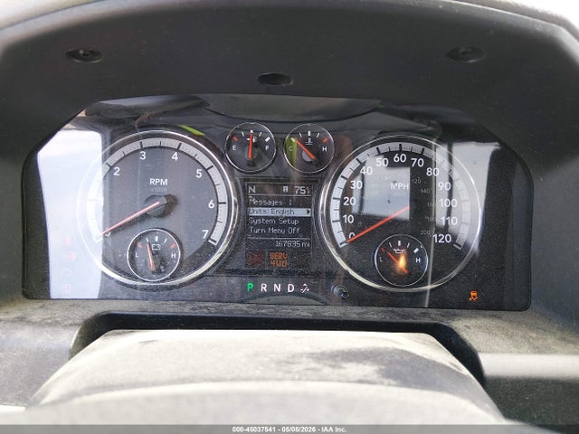45037541 :رقم المزاد ، 1C6RD7LT1CS314606 vin ، 2012 Ram 1500 Slt مزاد بيع