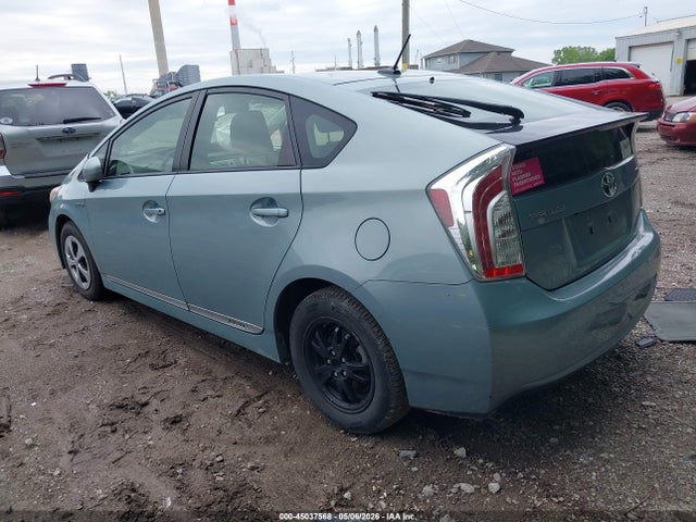 2012 Toyota Prius Three მანქანა იყიდება აუქციონზე, vin: JTDKN3DU7C1559908, აუქციონის ნომერი: 45037568
