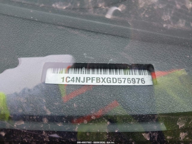 Aukcja sprzedaży 2016 Jeep Patriot Latitude, vin: 1C4NJPFBXGD576976, numer aukcji: 45037582