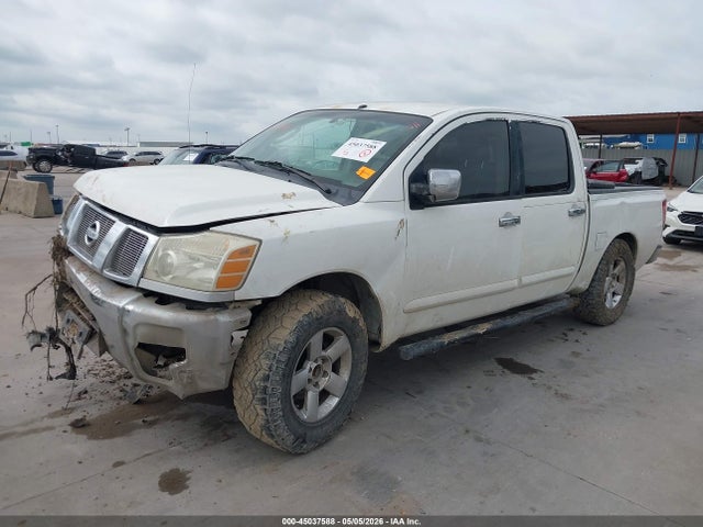 2004 Nissan Titan Se მანქანა იყიდება აუქციონზე, vin: 1N6AA07A04N576466, აუქციონის ნომერი: 45037588