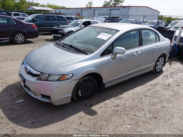 45037672 :رقم المزاد ، 1HGFA165X9L009222 vin ، 2009 Honda Civic Lx مزاد بيع