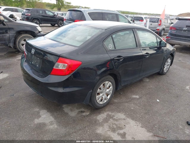 Продажа на аукционе авто 2012 Honda Civic Lx, vin: 19XFB2F50CE016228, номер лота: 45037701