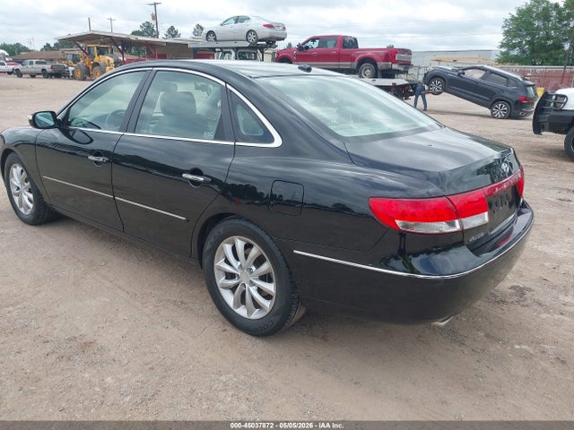 2008 Hyundai Azera Limited მანქანა იყიდება აუქციონზე, vin: KMHFC46F88A309396, აუქციონის ნომერი: 45037872
