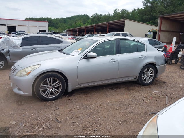 2012 Infiniti G25 Journey მანქანა იყიდება აუქციონზე, vin: JN1DV6AP4CM700539, აუქციონის ნომერი: 45037878