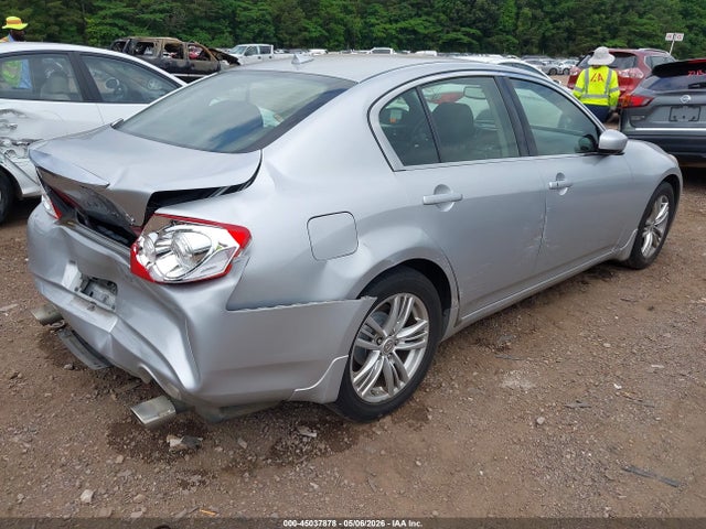 2012 Infiniti G25 Journey მანქანა იყიდება აუქციონზე, vin: JN1DV6AP4CM700539, აუქციონის ნომერი: 45037878