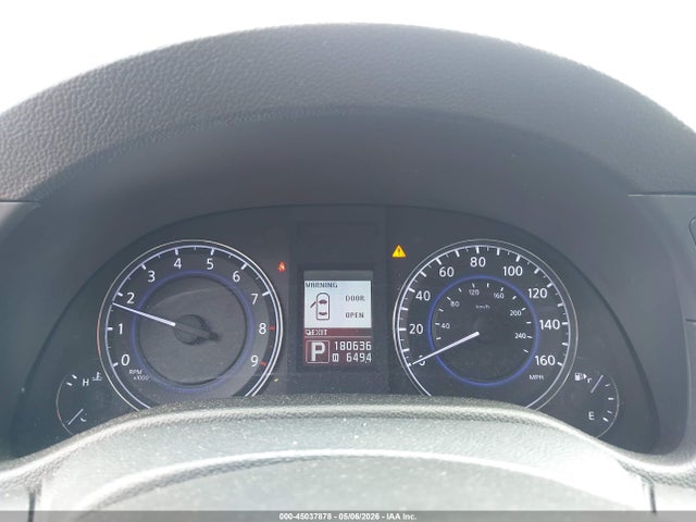 2012 Infiniti G25 Journey მანქანა იყიდება აუქციონზე, vin: JN1DV6AP4CM700539, აუქციონის ნომერი: 45037878